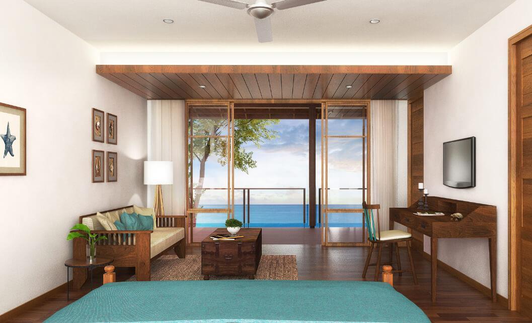 Ja Enchanted Waterfront Seychelles 伊甸岛 外观 照片